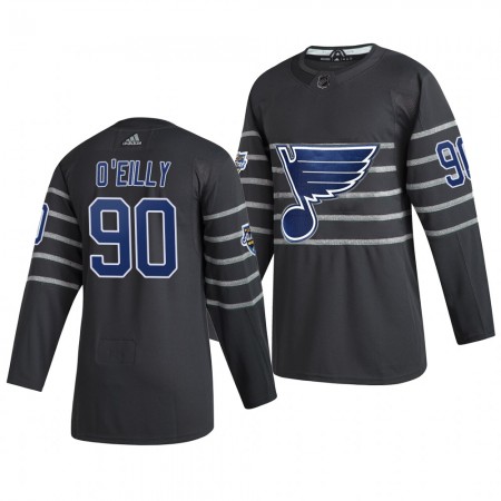 St. Louis Blues Dresy RYAN O'REILLY 90 Šedá Adidas 2020 NHL All-Star Authentic - Pánské St. Louis Blues Dresy RYAN O'REILLY 90 Šedá Adidas 2020 NHL All-Star Authentic - Pánské